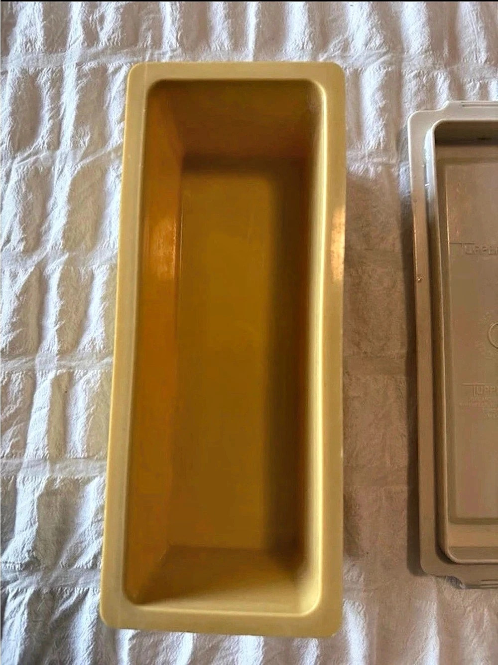 Tupperware Butter Keeper Yellow Food Storage Container - Picture 7 of 8